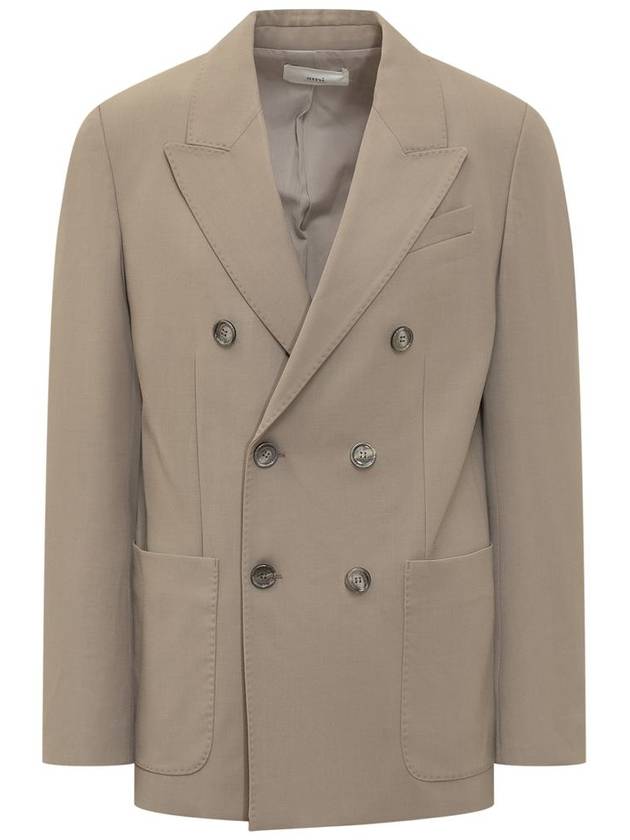 AMI Paris Wool And Viscose Blazer - AMI - BALAAN 1