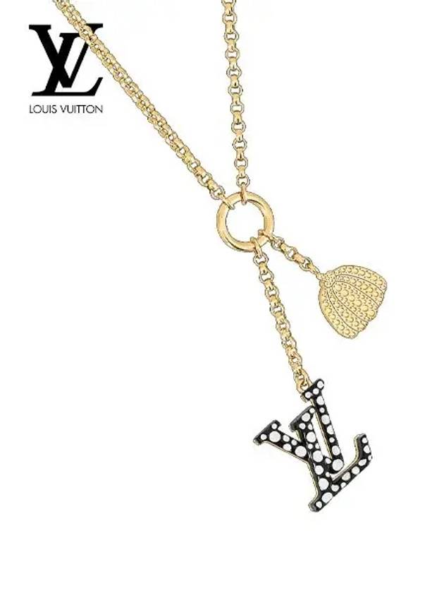 Iconic Infinity Dot Necklace Gold - LOUIS VUITTON - BALAAN 2