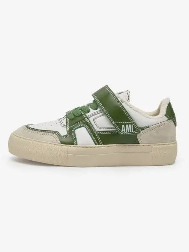 De Coeur low top sneakers white green USN005AL0012326 - AMI - BALAAN 1