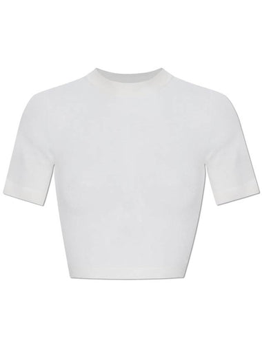 Alaïa Cashmere Top, Women's, Cream - ALAIA - BALAAN 1