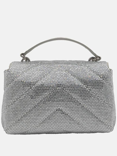 Pinko Silver Leather Handle Bag - PINKO - BALAAN 2