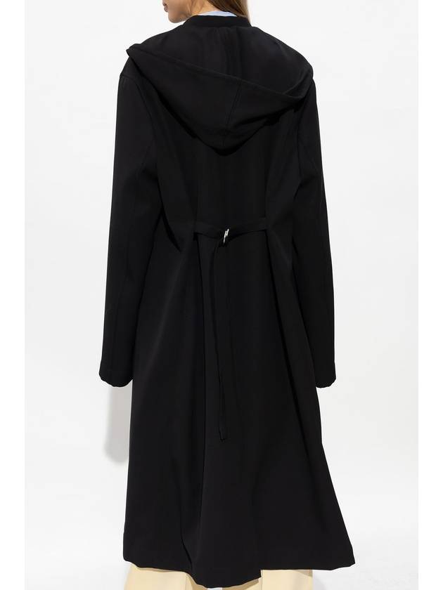 Hooded Wool Coat J02AA0128J40002 - JIL SANDER - BALAAN 5