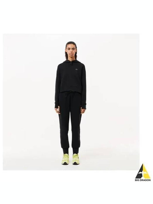 Women s Double Face Jogger Pants Black - LACOSTE - BALAAN 1