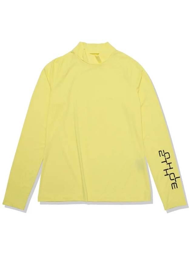 Cool material raglan base layer woman YELLOW - 20THHOLE - BALAAN 2