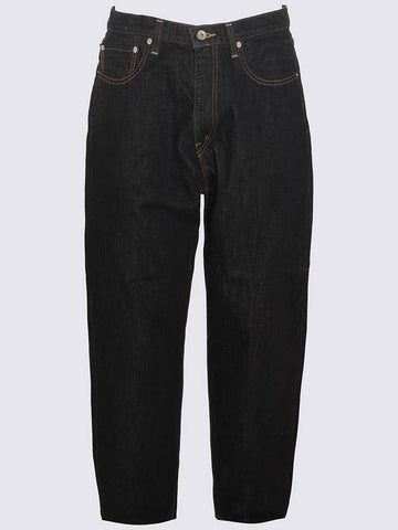 Ma'Ry'Ya Black Indigo Denim Jeans - MA'RY'YA - BALAAN 1