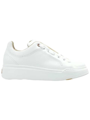 Maxive leather low top sneakers white - MAX MARA - BALAAN 1