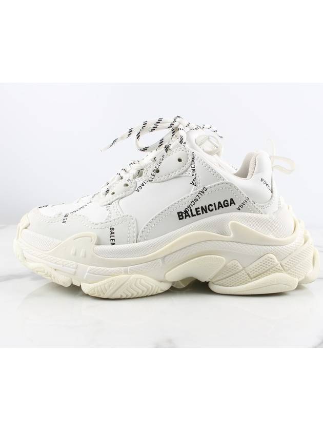 Triple S White Multi Logo 35 - BALENCIAGA - BALAAN 7