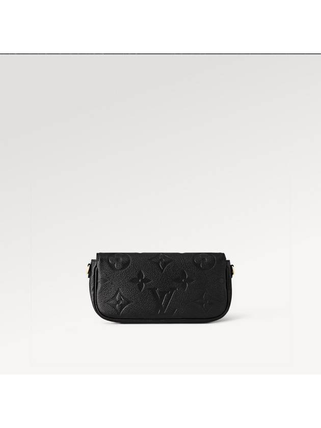 Women's Ivy Monogram Empreinte Chain Shoulder Bag Black - LOUIS VUITTON - BALAAN 8