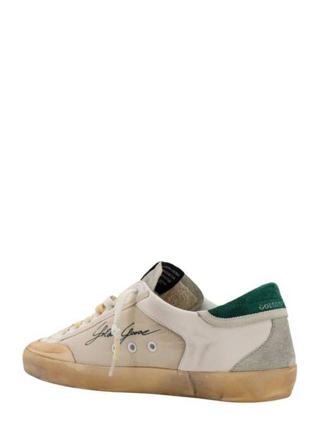 Superstar Low Top Sneakers Green Beige - GOLDEN GOOSE - BALAAN 4