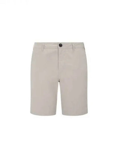 PS Square Logo Patch Cotton Shorts Gray 270291 - PAUL SMITH - BALAAN 1