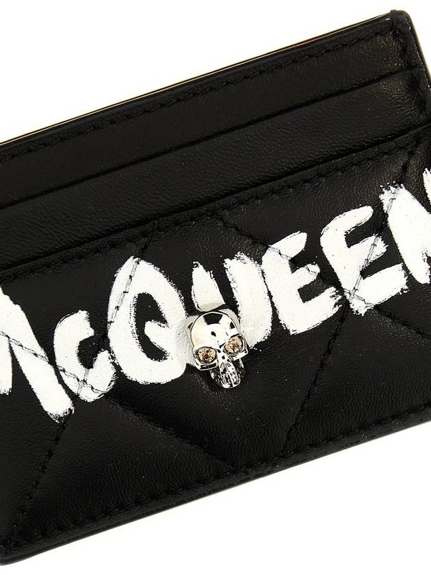 Alexander McQueen 'Graffiti' Card Holder - ALEXANDER MCQUEEN - BALAAN 3