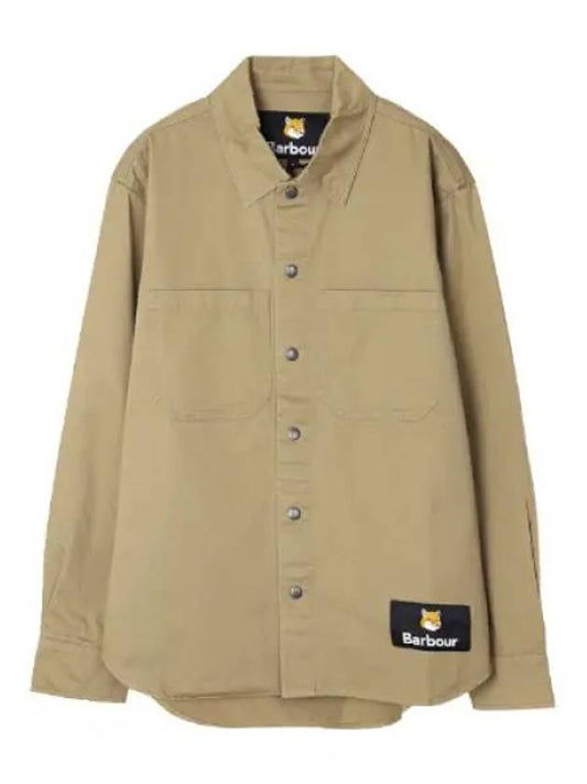 Maison Kitsune Overshirt Women s Shirt - BARBOUR - BALAAN 1