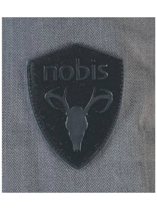 Merideth Hoodie Fur Parka Steel Grey - NOBIS - BALAAN 5