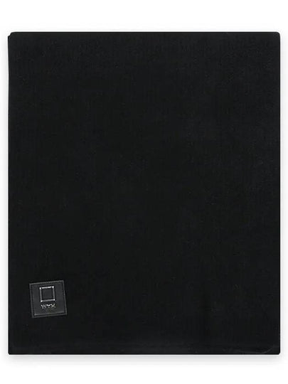 WYM Logo Wool Muffler Black W243KN32534B - WOOYOUNGMI - BALAAN 2