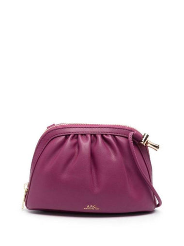 Ninon Small Drawstring Cross Bag Purple - A.P.C. - BALAAN 1