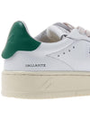 Dallas Green Tab Leather Low Top Sneakers White - AUTRY - BALAAN 11