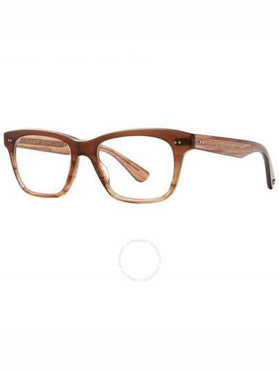 Garrett Leight BUCHANAN Demo Square Eyeglasses 1136 MAC 49 - GARRETT LEIGHT - BALAAN 2