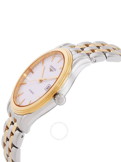 Longines Flagship Automatic White Dial Two-tone Unisex Watch L4.984.3.22.7 - LONGINES - BALAAN 2