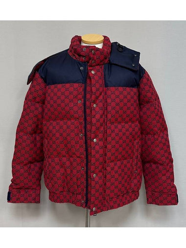 GG jacket down canvas padding 105 - GUCCI - BALAAN 1