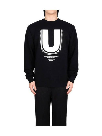 black print sweatshirt UC2B98041 BLACK - UNDERCOVER - BALAAN 2