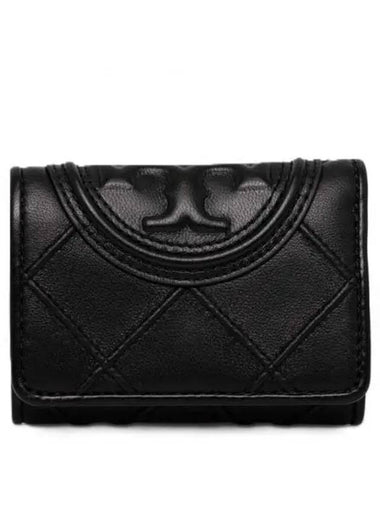 Thora Burch SMALL FLEMING SOFT FLAP WALLET 156558 001 - TORY BURCH - BALAAN 1