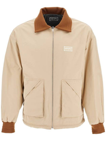 Coach Reversible Zip-Up Jacket Beige - KENZO - BALAAN 2