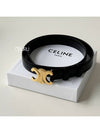 Triomphe Taurillon Medium Leather Belt Black - CELINE - BALAAN 2