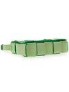 Lambskin Small Cross Bag Light Green - BOTTEGA VENETA - BALAAN 6