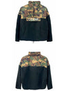 Bi-Material Jacket Black Camouflage - CELINE - BALAAN 5