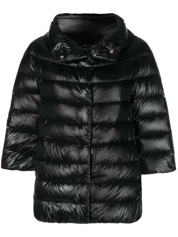 Women's Amelia Down Padded Jumper Jacket Black - HERNO - BALAAN 1