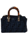 By The Way FF Motif Small Tote Bag Blue - FENDI - BALAAN 2