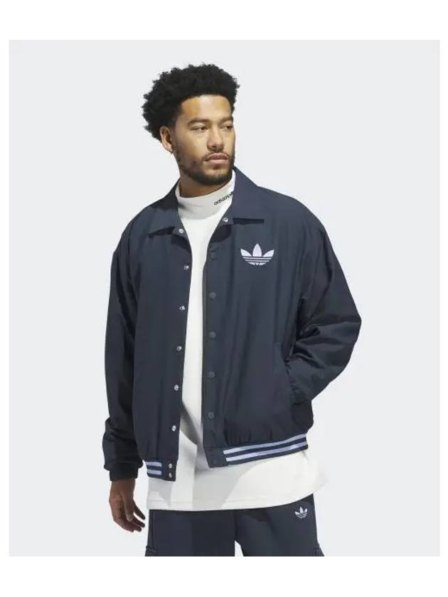 adidas COACH jacket navy IY7395 - ADIDAS - BALAAN 2