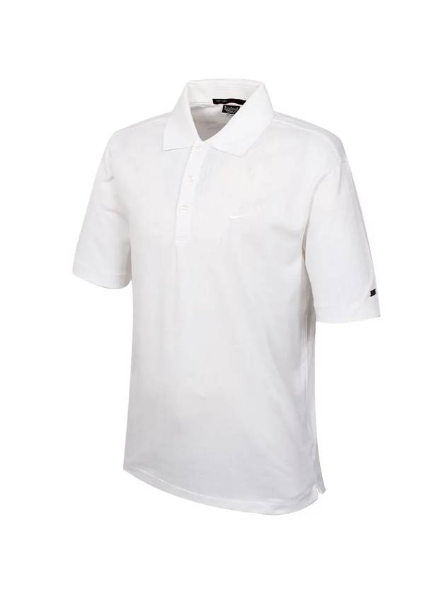 Tiger Woods Dri-Fit Drop Needle Polo Shirt White - NIKE - BALAAN 2