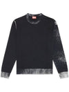 K Larence B Knit Top Black - DIESEL - BALAAN 2