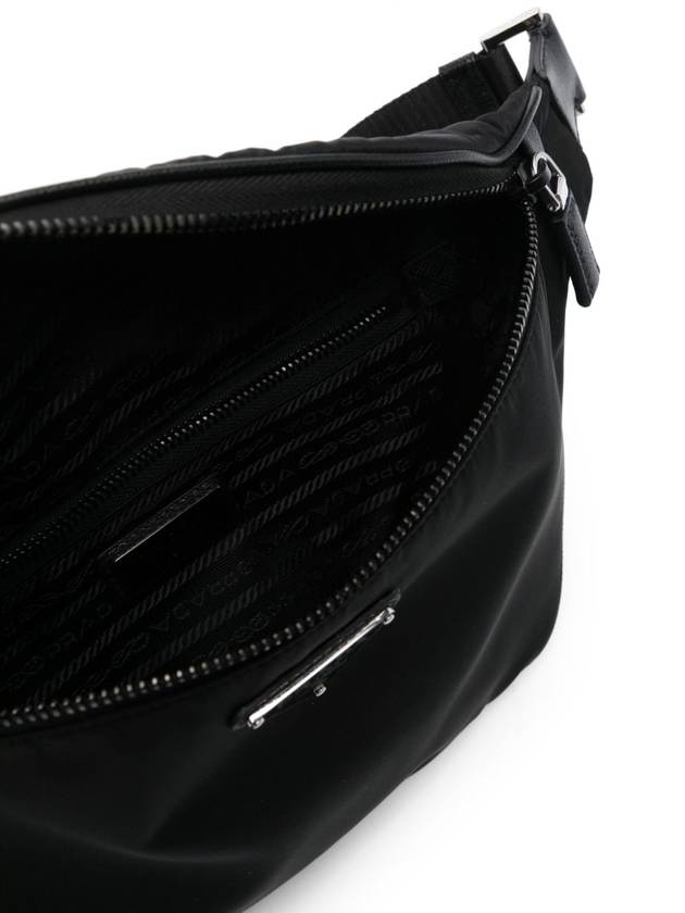 Logo Re-Nylon Fabric Belt Bag Black - PRADA - BALAAN 5