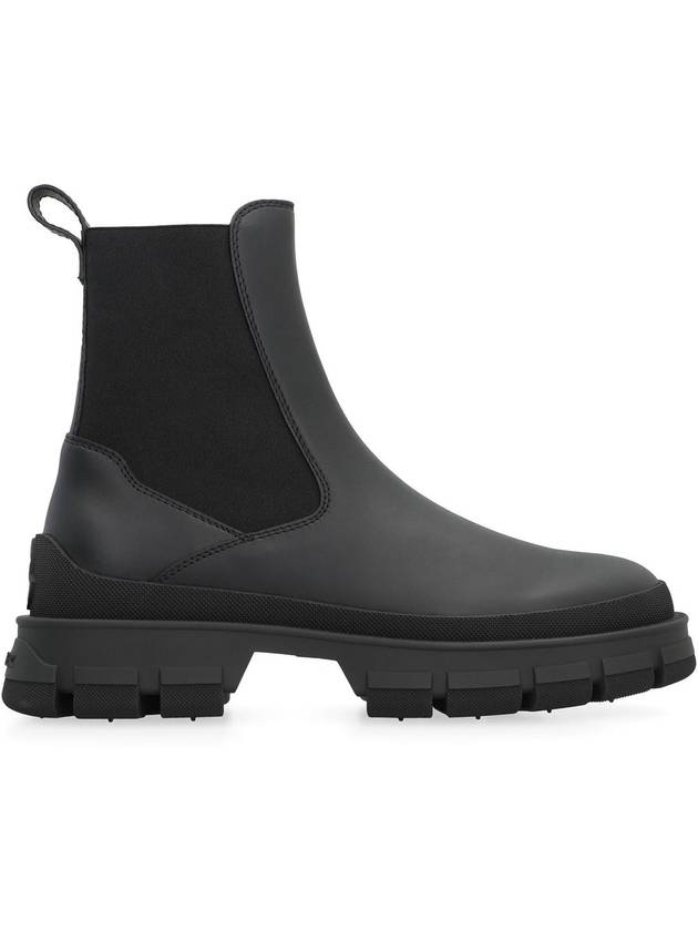 Hevea leather Chelsea boots black - MONCLER - BALAAN 3