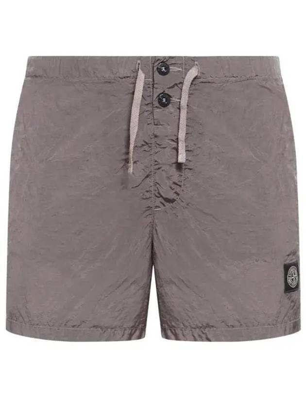 Swimming Nylon Trunk Shorts Grey - STONE ISLAND - BALAAN 2