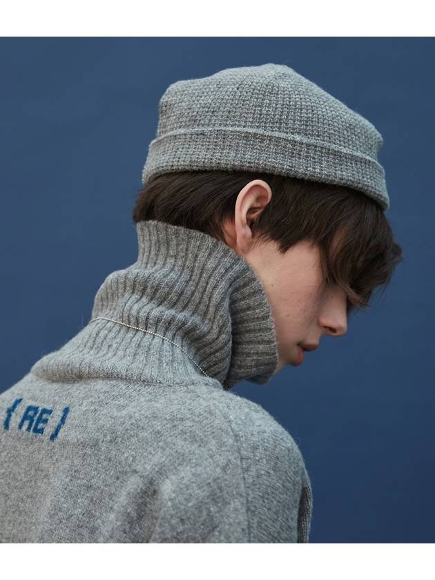 knit beanie gray - REPLAYCONTAINER - BALAAN 2