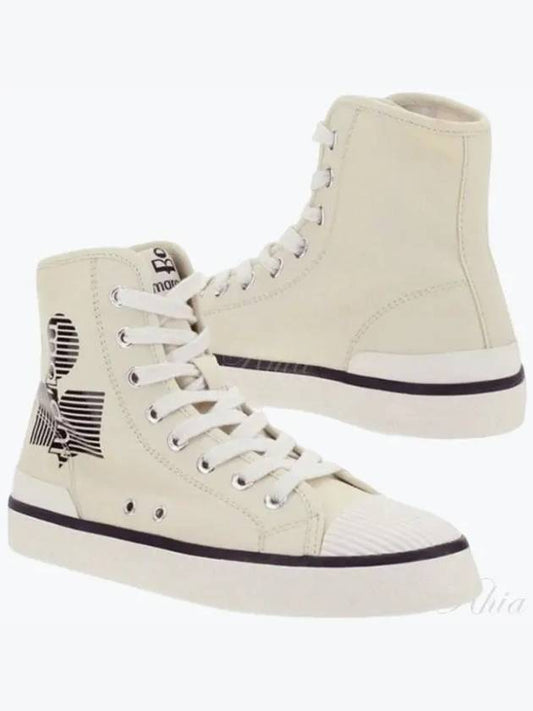 Benkin high top sneakers beige - ISABEL MARANT - BALAAN 2