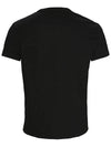 Men's Red Pony Embroidery Short Sleeve T-Shirt Black - POLO RALPH LAUREN - BALAAN 4