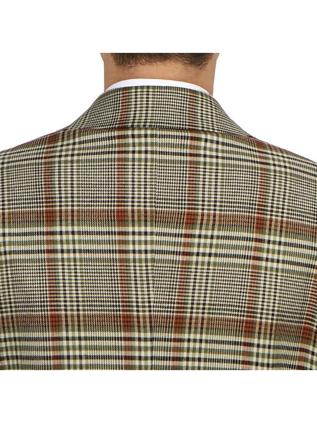 Men's Check Jacket Beige - VIVIENNE WESTWOOD - BALAAN 8