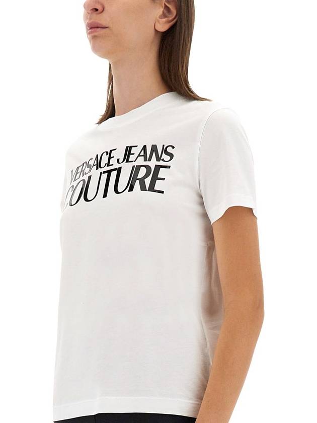 Versace Jeans Couture T-Shirt With Logo - VERSACE - BALAAN 4