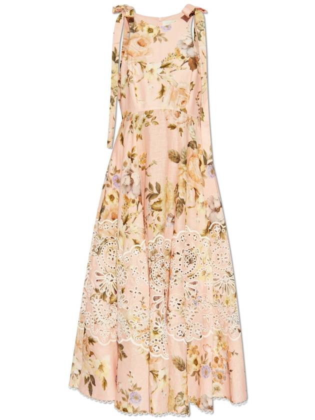 Zimmermann Dress With Floral Motif, Women's, Pink - ZIMMERMANN - BALAAN 1