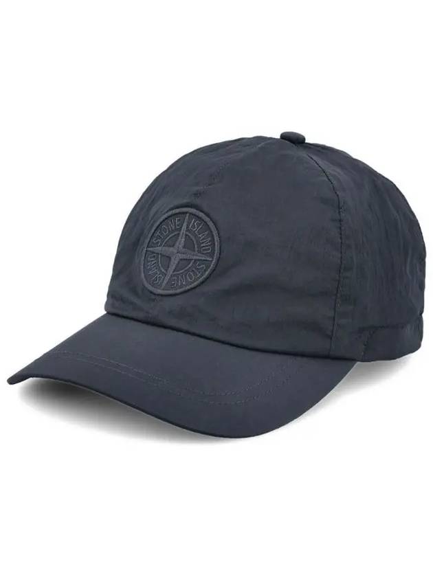 Nylon Logo Ball Cap Navy - STONE ISLAND - BALAAN 3