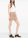 Buckle Contrast Sleeveless White - COURREGES - BALAAN 4