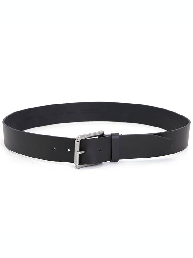 Joris Buckle Leather Belt Black - HUGO BOSS - BALAAN 3