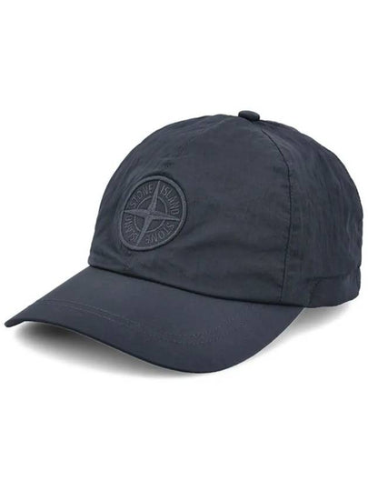 Nylon Logo Ball Cap Navy - STONE ISLAND - BALAAN 2