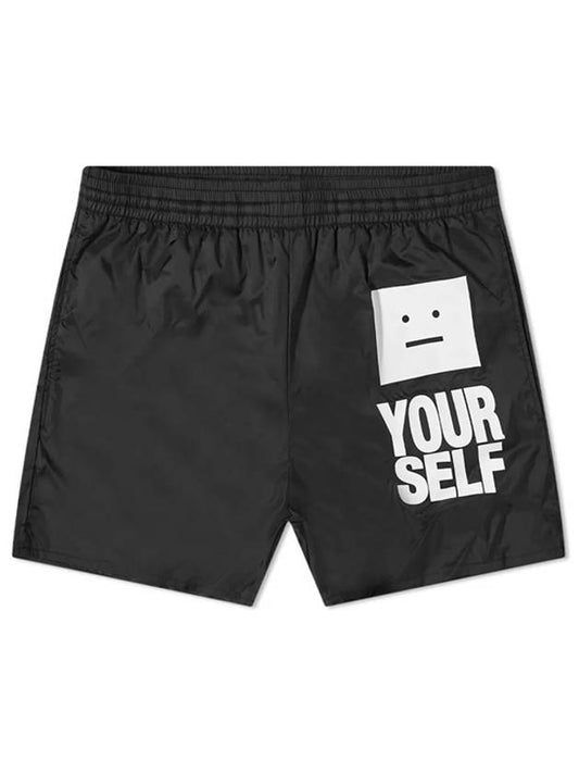 Face Your Self Nylon Shorts Black - ACNE STUDIOS - BALAAN 2