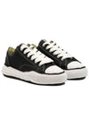 Maison Peterson OG Sole Leather Low Top Sneakers Black - MAISON MIHARA YASUHIRO - BALAAN 3