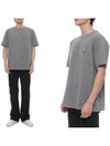 Bold Fox Head Patch Comfort Short Sleeve T-Shirt Grey - MAISON KITSUNE - BALAAN 3